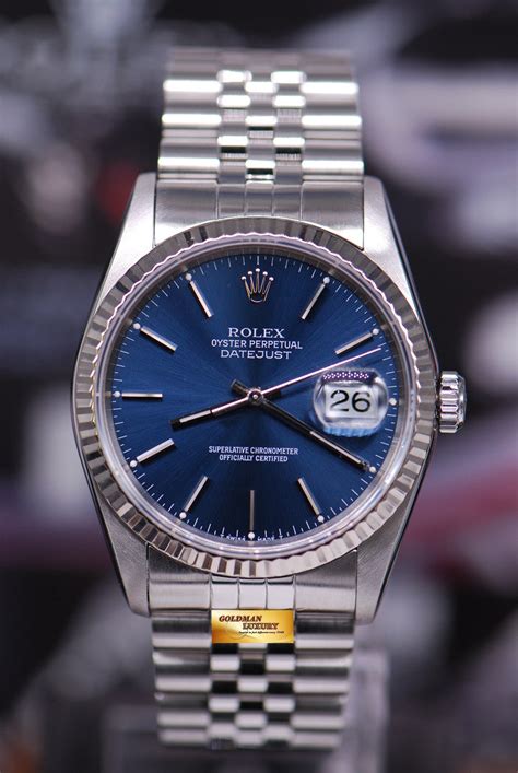 rolex datejust 126 334 blue|rolex oyster steel watch.